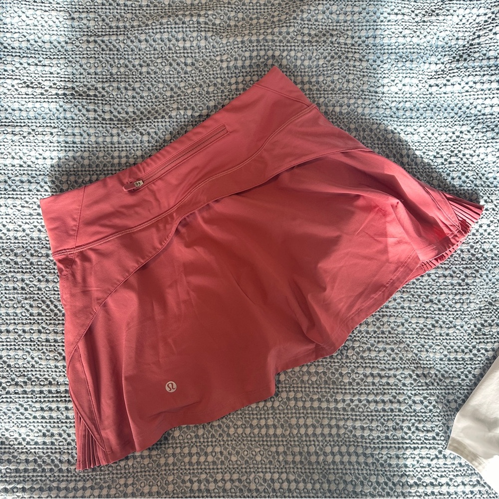 Lululemon Play Off The Pleats Skirt Pink